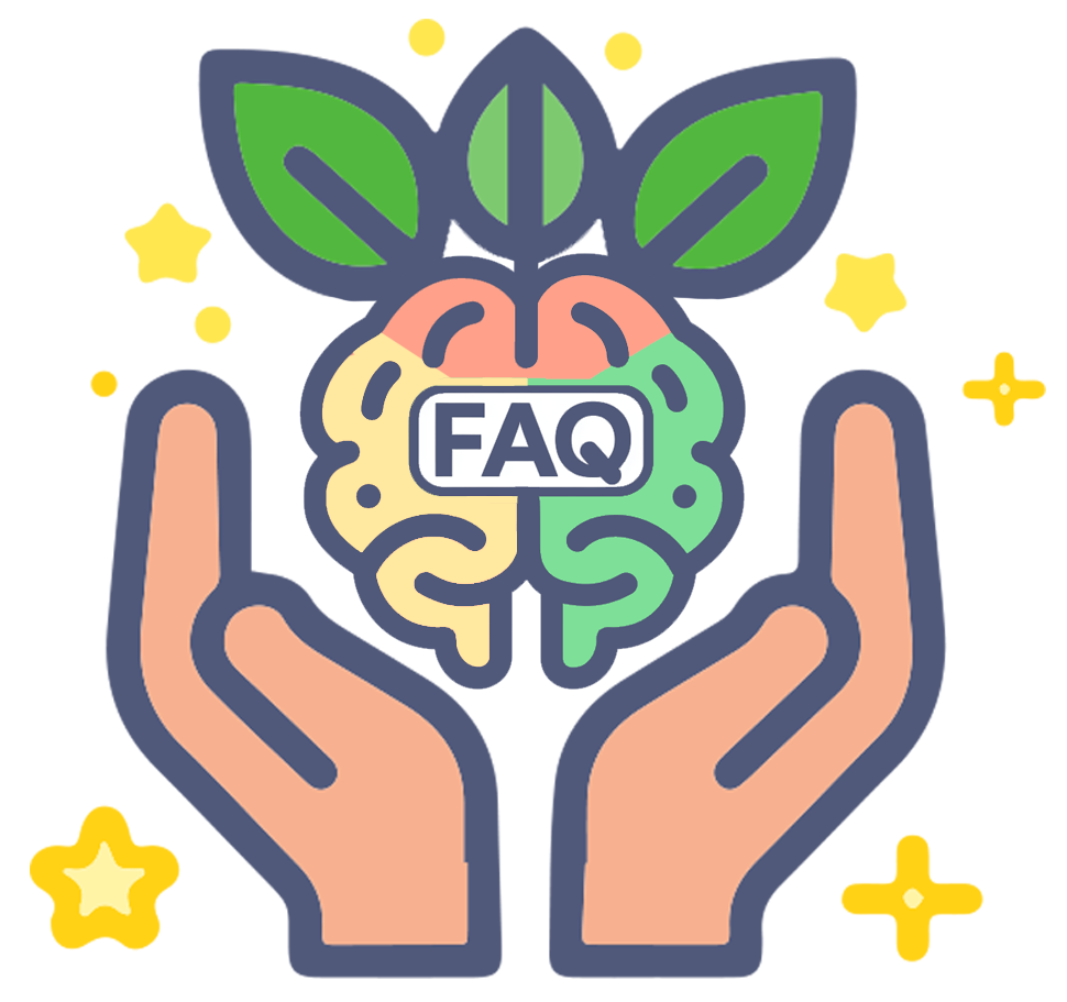 An FAQ icon with text, symbolizing frequently asked questions about home selling services.